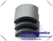 Arc Segment Anisotropic Ferrite Magnets For Louderspeaks / Sensors,Motor