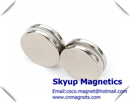 Disc rare earth Neo Magnets used in Electronics and small motors ,with ISO/TS certification