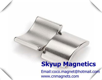 Arc motor magnets - rare earth NdFeB Magnets used in Electronics and small motors ,with ISO/TS certification