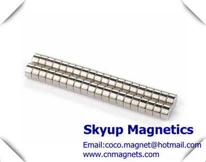Disc magnets - rare earth NdFeB Magnets used in Electronics and small motors ,with ISO/TS certification