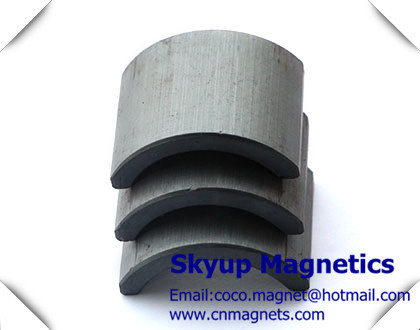 Arc/Segment  Ferrite magnets and Ceramic Magnets used in motors, generators,Pumps