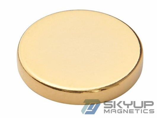 Gold-plated Neodymium Magnets with gold coating widely used in bags,clothes