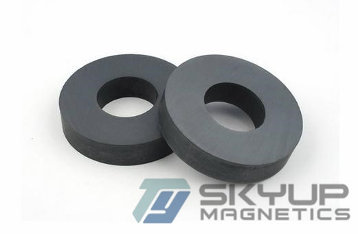 Ferrite Magnets Sintered Magnet For Speaker Parts Anisotropic Louderspeaks / Sensors