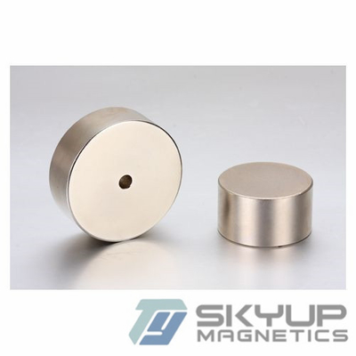high quality rare earth strong power countersunk Neo disc magnet