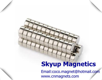 China Disc magnets - rare earth NdFeB Magnets used in Electronics and small motors ,with ISO/TS certification fournisseur