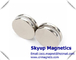 Disc rare earth Neo Magnets used in Electronics and small motors ,with ISO/TS certification fournisseur