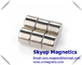 Cylinder  rare earth NdFeB Magnets used in Electronics and small motors ,with ISO/TS certification fournisseur